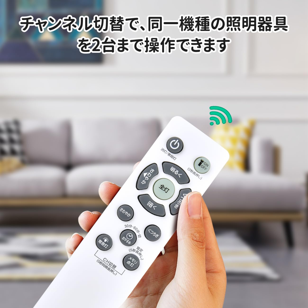 Amazon.co.jp: シーリングライトリモコンB506 for Luminous ELSONIC